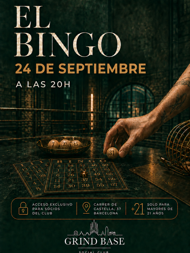BINGO 24 SEPTIEMBRE